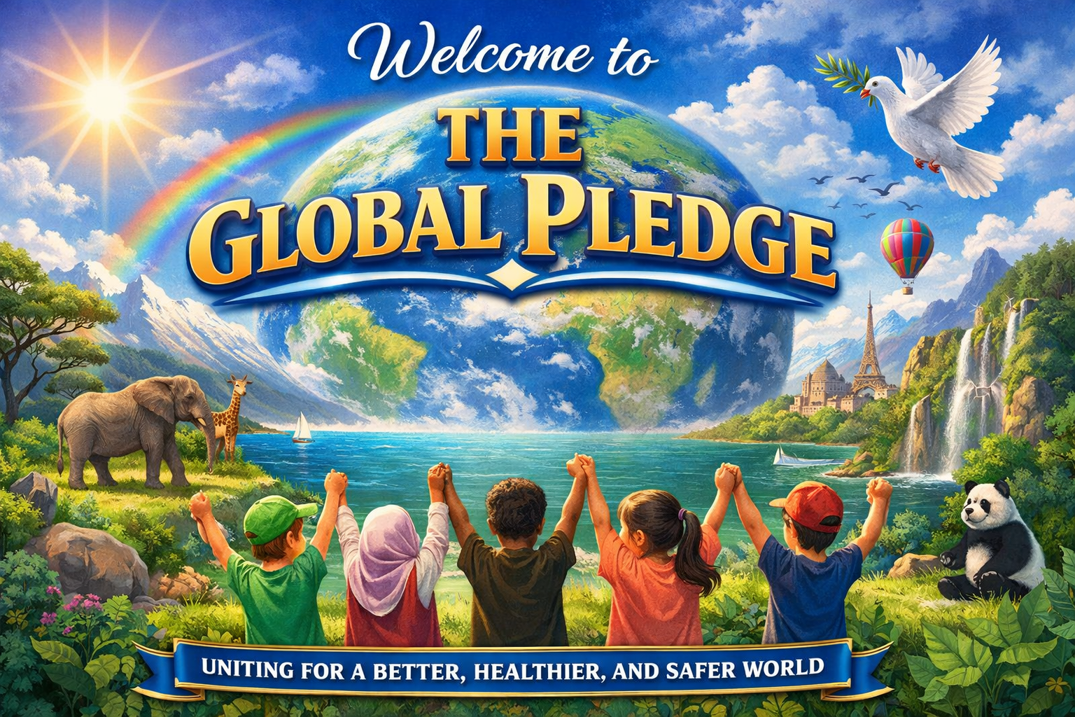 Welcome to The Global Pledge — Uniting for a better, healthier, and safer world